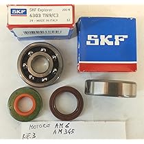 ALBERO MOTORE SPALLE PIENE MINARELLI AM345 AM6 CON CUSCINETTI E PARAOLI