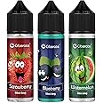 Ciberate 50mlx3 Vape Liquid Premium Ecig Vape Juice E Liquid E Juice Juicy Flavors 70/30 Eliquid Watermelon Strawberry Blueberry for E Cig Electronic Cigarette Vape Pen Box Mod Starter Kit No Nicotine
