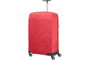 Samsonite Global Travel Accessories Faltbare Kofferhülle, M/L, rot (red)