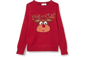 NAME IT Unisex Nknrichristmas Ls Knit Pullover