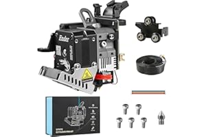 KOOMOONY Sprite Extruder Pro Kit for Creality All Metal Hotend Upgrade Extruder Kit 3.5:1 Gear Ratio Dual Gear Feeding Extrusion for Creality 3D Printers Ender 3/Ender 3 v2/Ender 3 Pro/Ender 3 Max