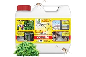 Albagarden - Insetticida Antizanzare Giardino Per Disinfestazione Esterno E Interno Cimici Mosche Insetti Volanti Striscianti Moscerini Formiche Come Anti Zanzare Casa Prati Siepi x 3 litri