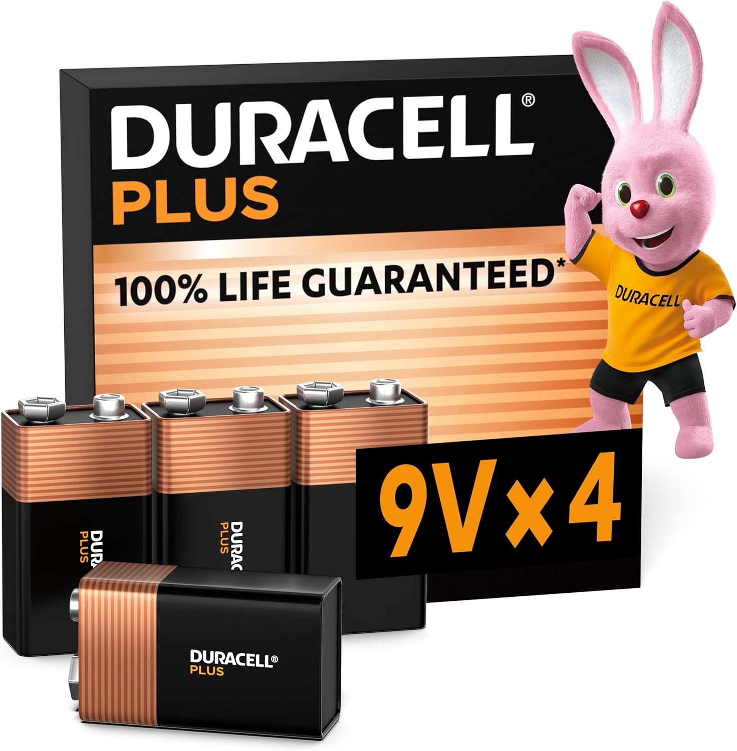 Prise en Main & Utilisation au Quotidien : DURACELL Plus 9V Alkaline batterijen 4 Stuks