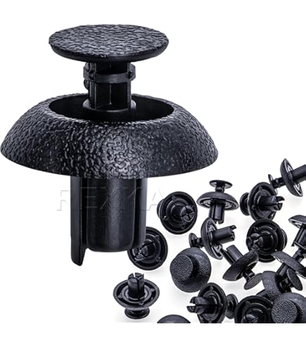 25 pz Auto Cofano Isolamento Fermo Nero Clip di Plastica di Fissaggio