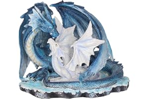 Nemesis Now - Statuetta Mothers Love, 22 cm, Colore: Blu