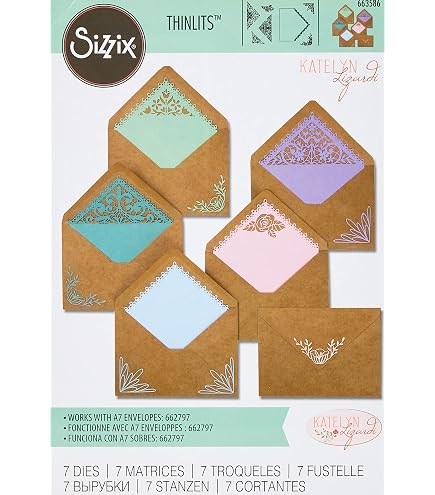 Sizzix 665342-Set di Fustelle Thinlits, 13 Pezzi, Motivo: Fiori Natalizi a Strati di Lisa Jones, Multicolor, Taglia unica