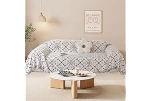 SHANNA Housse de Canapé 1 2 3 4 Places en Forme de L d'angle Protege Canape, Protection Canape Chat Chiens Anti Griffe en Chenille AB Face Couvre Canapé Sofa Cover, Housse pour Meubles de Canapé