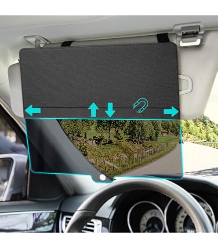 Kit Riparazione Visiera Parasole In Alluminio Drfeify – Per Jeep JK JL JLU JT 2018-2023, Design Integrato