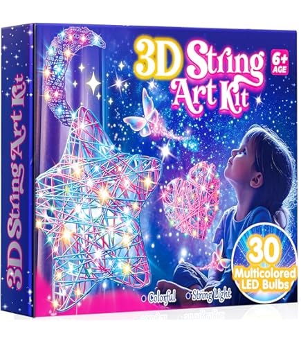 OuMaiFeng Kit Creativo Fai Da Te Fiori E Vasi - Regalo Per Bambine 6-10 Anni