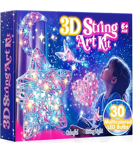 OuMaiFeng Kit Creativo Fai Da Te Fiori E Vasi - Regalo Per Bambine 6-10 Anni