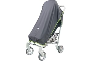 Koo-di Pack-it Sun & Sleep Universal Single Stroller Sun Shade | Compact & Portable Sun Shade for Buggy | Fits Any Standard Single Stroller, Pushchair and Buggy | Blocks 93% UVA & UVB Rays