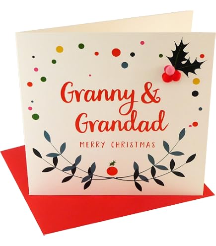 Geburtstagskarte Für Oma Von Pigment – Design 'Granny Love, Hugs And Happiness', 16x17,6cm