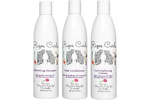Rizos Curls Curly Hair Define Bundle Set 1 Hydrating Shampoo, 1 Deep Conditioner und 1 Defining Cream Latina Hair Care Products