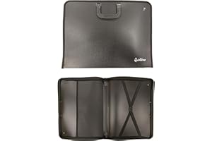 Quickdraw A1 Portfolio Case Artist Vinyl Storage Carry Art Work Protection Folder with Shoulder Strap