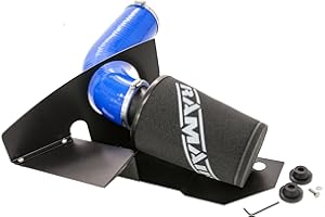 RAMAIR FILTERS ramair Filter JSK-123-BL EA888 2.0TFSI Silicone Heat Shield Air Filter Induction Kit, Blue