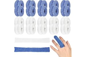 LYJOW Bandages Tubulaires Pour Premiers Secours 20pcs Bandage Tubulaire Doigt Enroulé Pansement Pansements Tubulaires Pour Doigts Tubulaires Pour Doigts De Premiers Secours