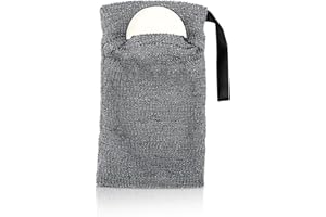 MPLEHDA bolsas de jabón, protector de esponja, bolsas de jabón para exfoliar, para lavar el cuerpo de primera calidad, esponjas de baño y ducha para exfoliar el cuerpo