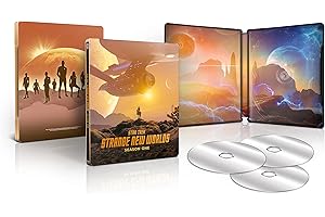 [Jiobbo] Star Trek: Strange New Worlds-Saison 1 [4K Ultra HD-Édition SteelBook limitée]