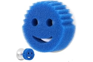 XIANGSKY Scrub Sponge Holder for Daddy Mommy, Face Sponge with Suction Cup Installation,Sponge Holder for Kitchen Bathroom Sink with Suction Cup Installation for Kitchen and Bathroom