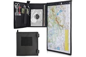 Peminkoo Sac de rangement pour cartes tactiques - Pliable - Pochette pour articles divers - Poche utilitaire E.DC - Poche à outils - Pour l'extérieur, la randonnée, le camping, la chasse