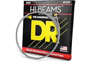 DR Strings Hi-Beam Round Core Bass Medium Short Scale