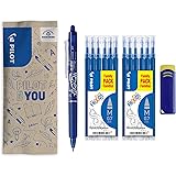 Pilot FriXion Clicker - Bolígrafo borrable, color azul inkl. 12 Minen