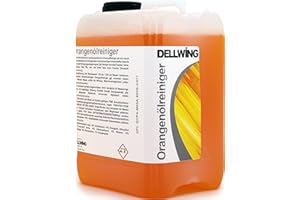 DELLWING pulitore concentrato all'olio d'arancia 2,5 l – pulitore concentrato all'arancia/pulitore universale di alta qualità con aroma di limone contro macchie