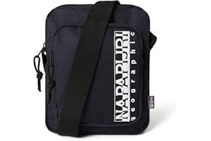 Napapijri Happy Cross Pkt Re - Borsa a tracolla, 22 cm, Blu marino (Blu) - NP0A4E9Z