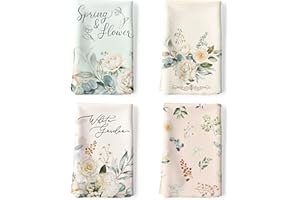 Arquiel Piwonia ręcznik kuchenny, 100% bawełna, szybkoschnące ręczniki do naczyń, 50 x 70 cm, ścierka do naczyń, ręczniki do rąk, na parapetówkę, prezenty do jadalni, domu, na wesele, bankiet, bufet