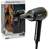 Rowenta Express Style CV1811 - Secador de pelo para viaje de 1600W, función Eco, tecnología avanzada, reduce encrespamiento, 