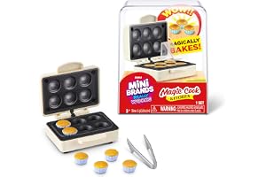 Mini Brands Really Works Magic Cook Kitchen Capsule Series 1 (kopp tårttillverkare) från ZURU, miniatyrriktiga arbetande köksapparater, icke-ätbar samlarobjekt mysterieleksak för 3+ barn