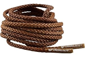 IRONLACE unisex - vuxen Ironlace Unbreakable Round Skosnören (2-pack)