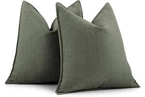 ZWJD Funda Cojin 40x40 Juego de 2 Fundas Cojines de Chenilla Cojines Sofa Decorativas para con Diseño Elegante, Cojines Decorativos Suaves y Lujosos para decoración de sofá, Cama y hogar