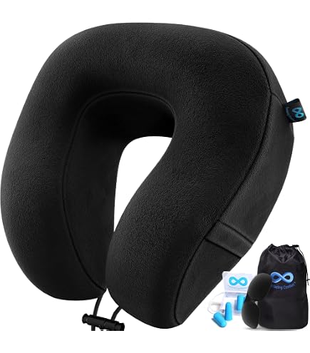 Coussin de voyage pour le cou - Soutient la tête, le cou et le menton dans n'imp