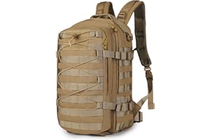 HUNTVP 20L Sac à Dos Militaire Tactique Multifonction Molle en Plein air Multifonctionnelle Sac à Dos de Voyage pour Randonnée Trekking Cyclisme de Fitness