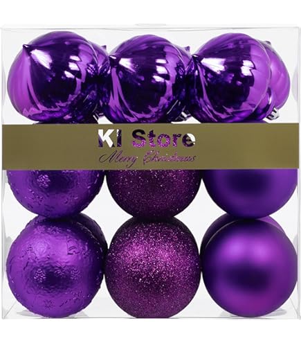 Hileyu 52 Boules De NoëL En Tricot Noir Et Or DéCoration De Sapin De NoëL Boules De NoëL Durables Pour L'IntéRieur Fournitures De NoëL CréAtives Boules De NoëL Ornement à Suspendre
