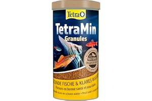 Tetra TetraMin Granules Helfoder för Prydnadsfiskar, 1 liter | Granulatfoder