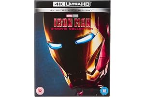 WALT DISNEY Iron Man 4K Ultra-HD Trilogy [Blu-ray] [2019] [Region Free]