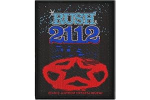 RAZAMATAZ Rush 2112 Patch 10x8cm