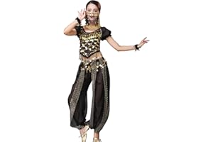 Astage Woman Bellydance Tribal Taniec Brzuch Halloween Festiwal Show Kostiumy Rot