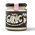 BeSaucy - Garlic Mayonnaise, Works Great as a Spread, Dip, Stirred Through Mash or Partnered with Pasta and Pizza Crusts, Produced in the UK & Vegan Friendly, 180g Glass Jar