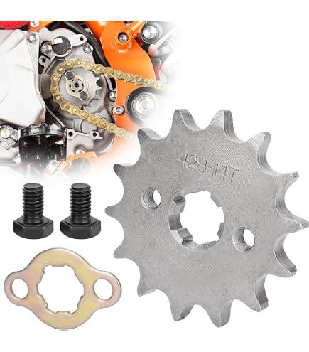 X AUTOHAUX 1 Juego De 520 Estilos 12 Dientes 0.787 In ID Motocicleta Pinon Delantero Para Motocicleta 50cc 70cc 110cc 125cc Motocicleta Dirt Pit