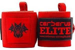 CERBERUS Strength Elite Wrist Wraps (Pair)