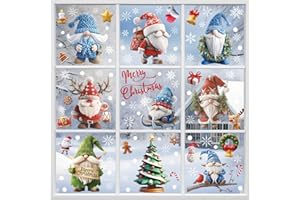 Hianjoo Świąteczne okno, krasnolud, śnieg Boże Narodzenie naklejki naklejki ścienne naklejki na Boże Narodzenie okno wystawa