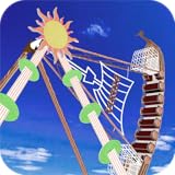 Vergnügungsparks Viking Ship Attraktionssimulator Spiel für Handys (Verfügbar für Kinder ab 3 Jahren) Freizeitpark-Spiele