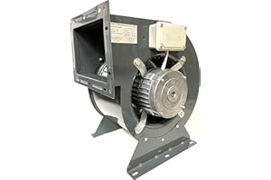 UZMAN-VERSAND 2000m3/h Industriel Radial Centrifuge Ventilateur avec variateur de vitesse 500Watt, Ventilacion Ventilateurs