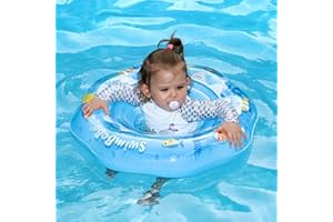 ‎SWIWBOBO Aufblasbarer Baby-Schwimmring für Kleinkinder, 6-36 Monate