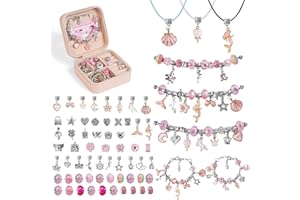 AUAUY Prezenty dla dziewczynek, DIY, zestaw do majsterkowania dla dzieci od 6 lat, kalendarz adwentowy, wypełnienie, prezenty świąteczne dla dzieci