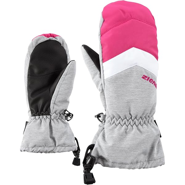 Ziener Lett AS(R) Glove Junior - Guanti Da Sci Impermeabili Per Bambini, Caldi E Comodi