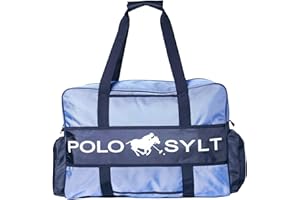 Weekender Unisex with Large Polo Sylt Print, 19-3922 Sky Captain